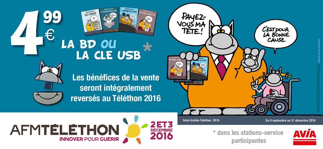 avia téléthon 2016