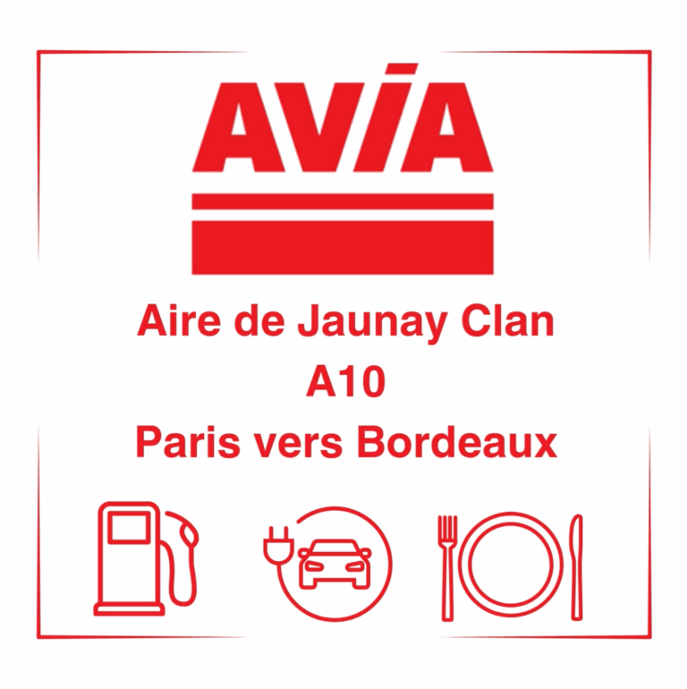 Entre Paris et Bordeaux sur l’A10, l’aire de Jaunay Clan