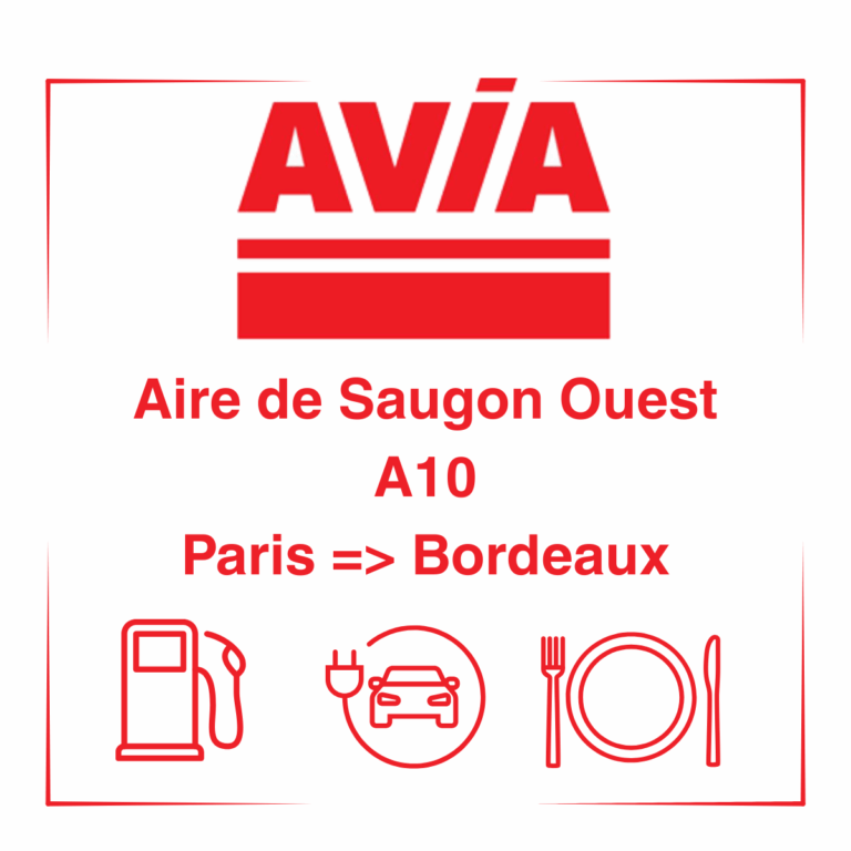 A10 PARIS – BORDEAUX, L’AIRE DE SAUGON OUEST