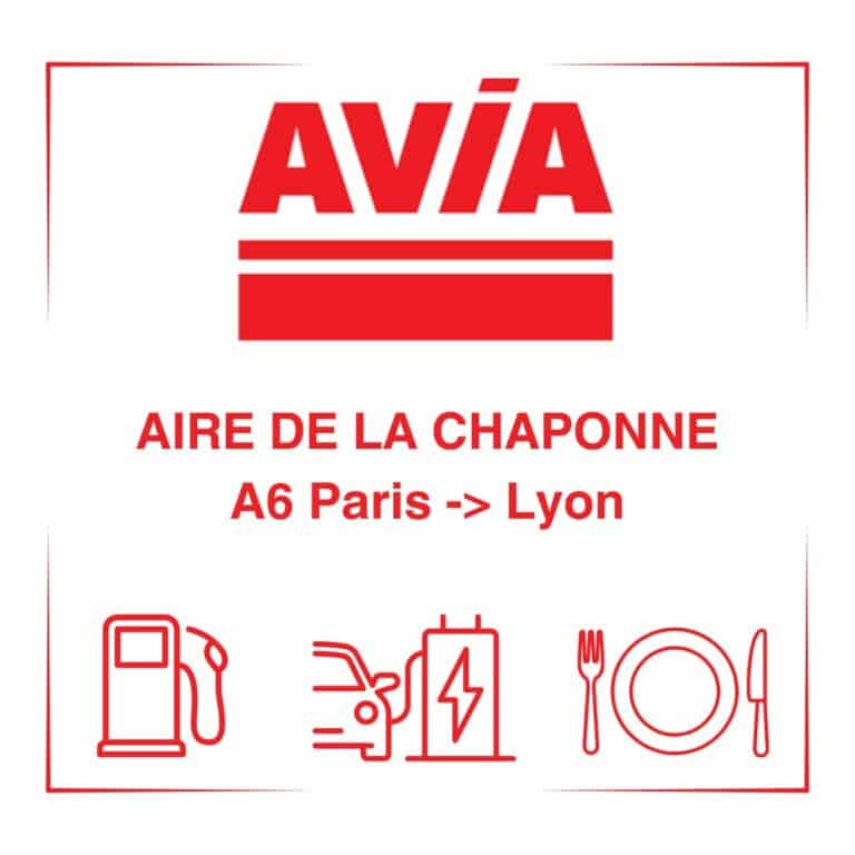A6 PARIS – LYON, L&rsquo;AIRE DE LA CHAPONNE