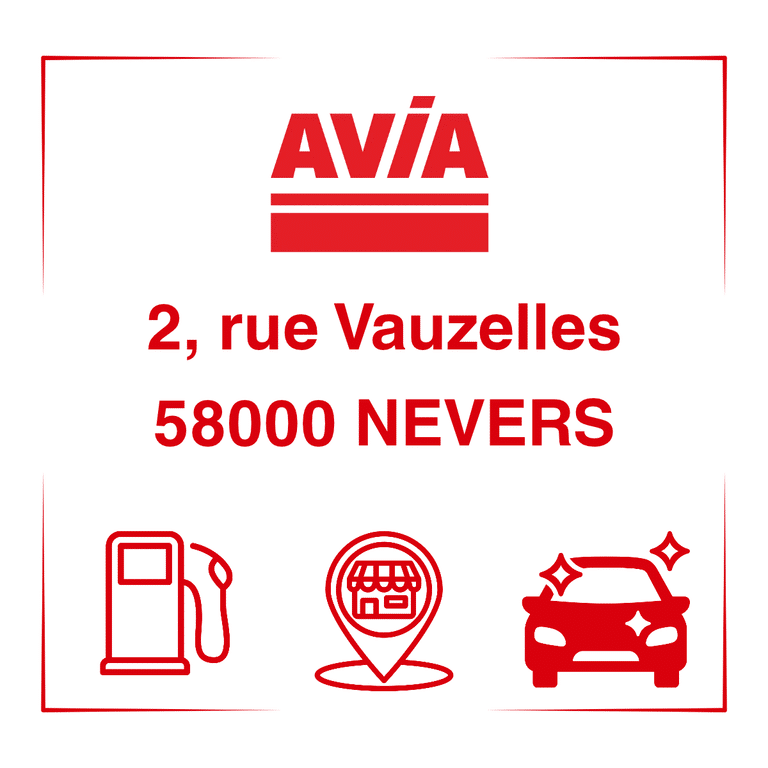 Notre station AVIA à Nevers